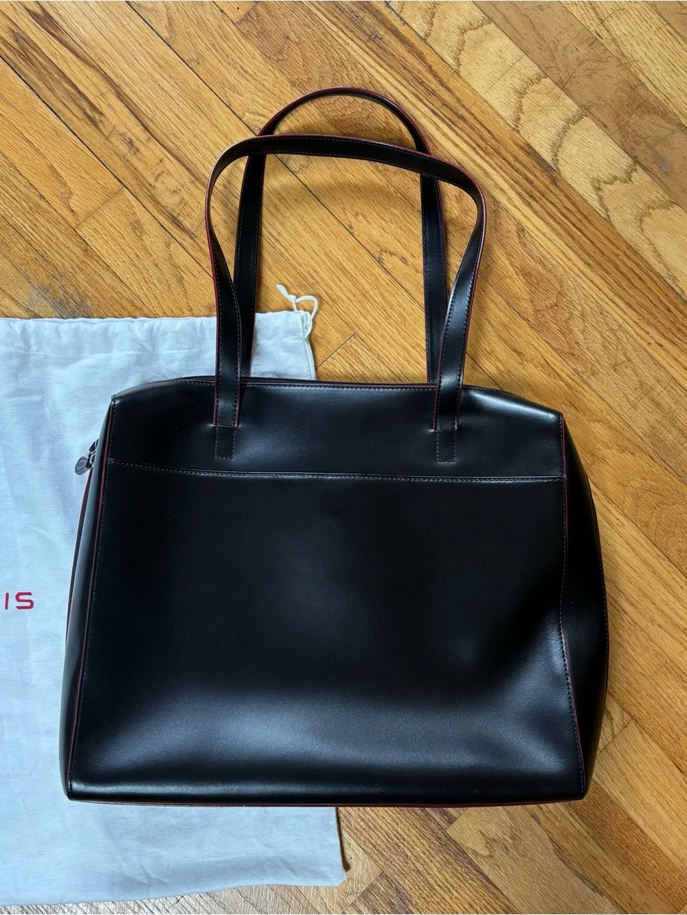 Band new Lodis Audrey Zip Top Tote with Organization - Black